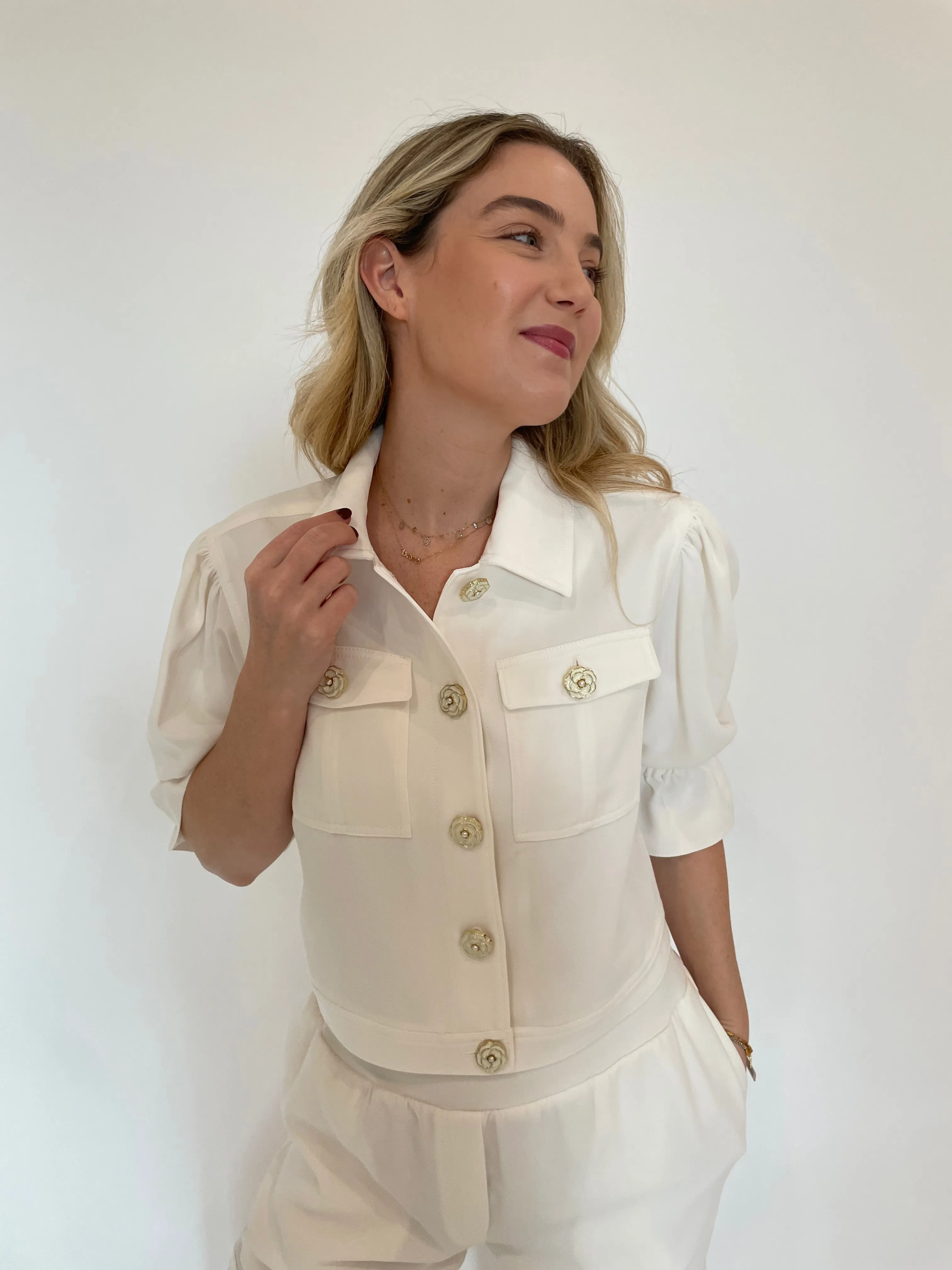 Julieta Jacket - Ivory