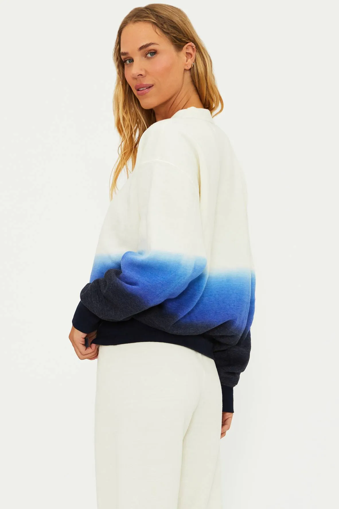 Kenzlie Pullover Egret Ombre