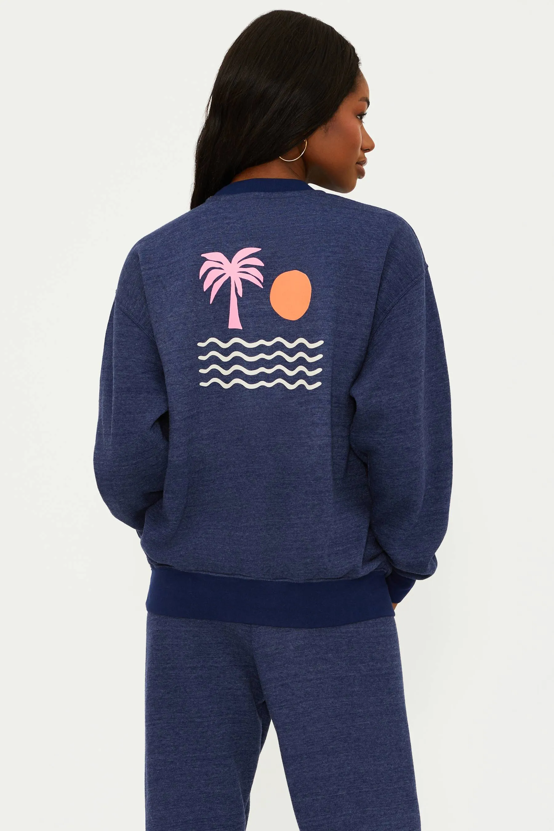 Kenzlie Pullover Navy Heather