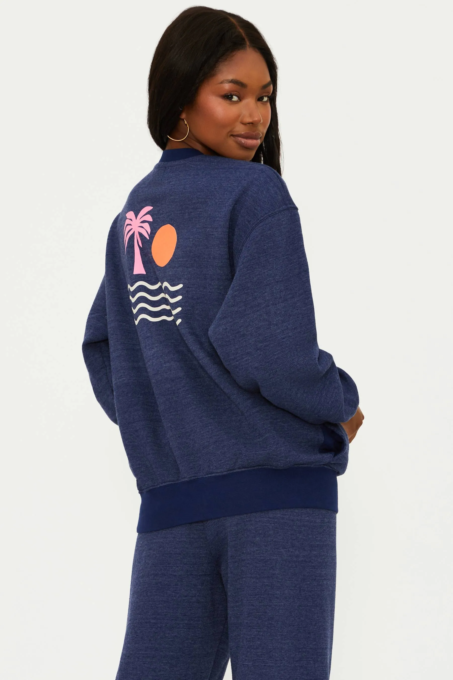 Kenzlie Pullover Navy Heather