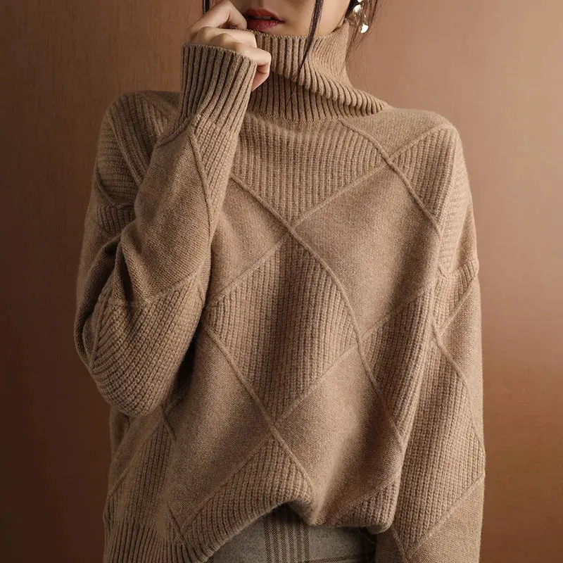 LAILA™ | Cozy Knit Turtleneck Sweater