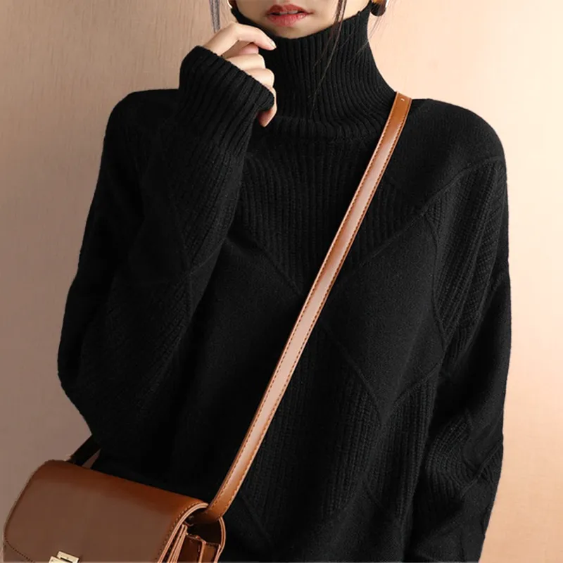 LAILA™ | Cozy Knit Turtleneck Sweater