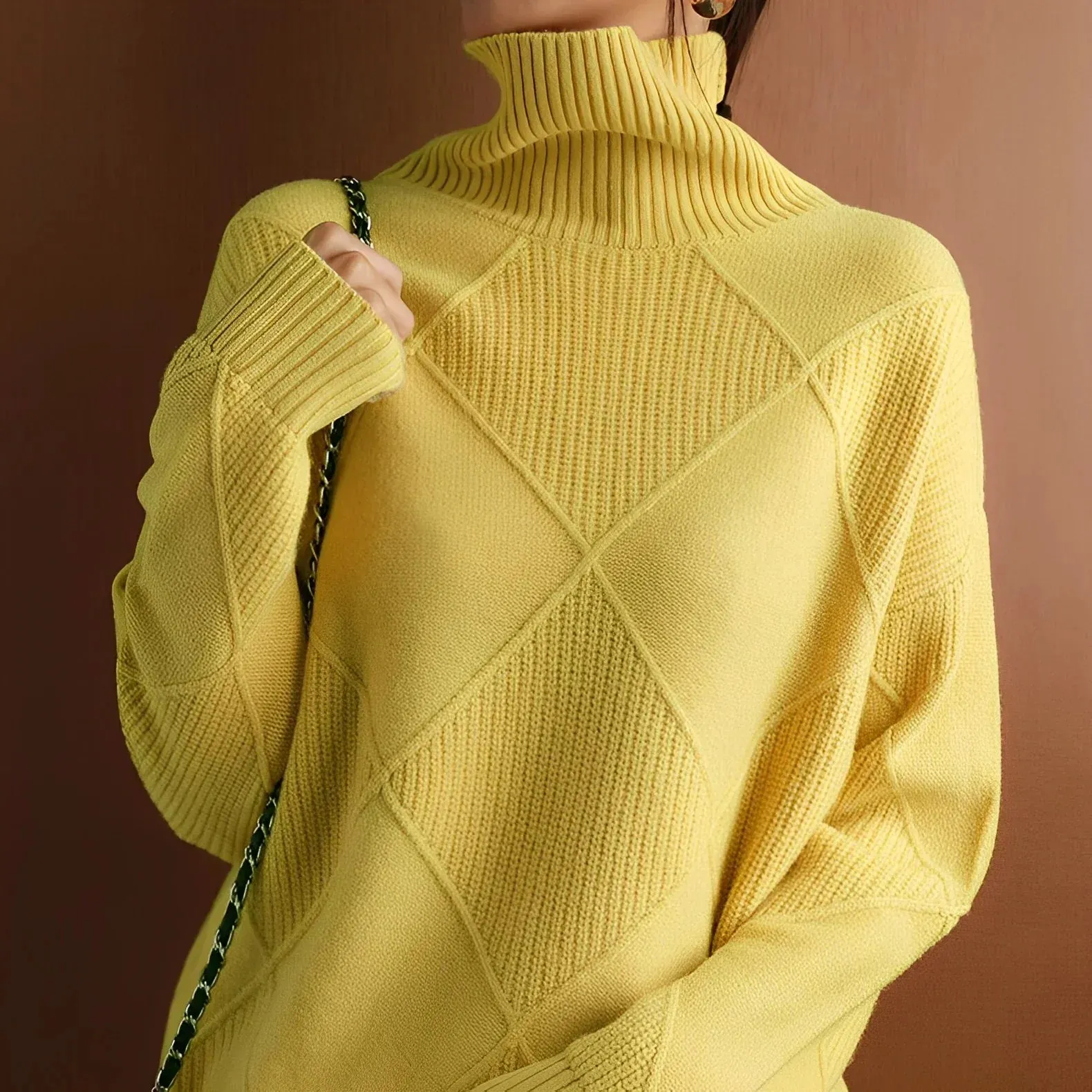 LAILA™ | Cozy Knit Turtleneck Sweater