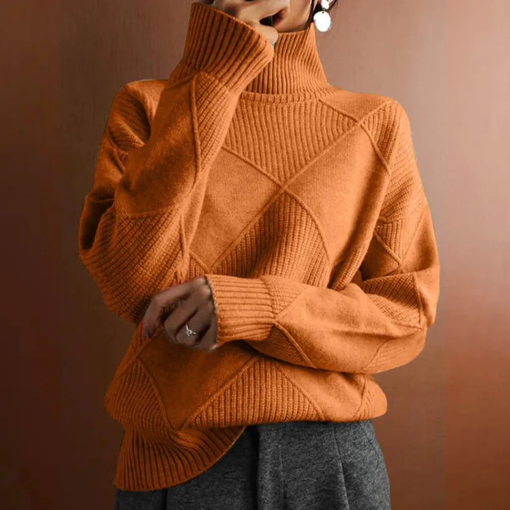 LAILA™ | Cozy Knit Turtleneck Sweater