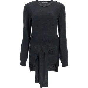 Lemaire knit sweater with tieable