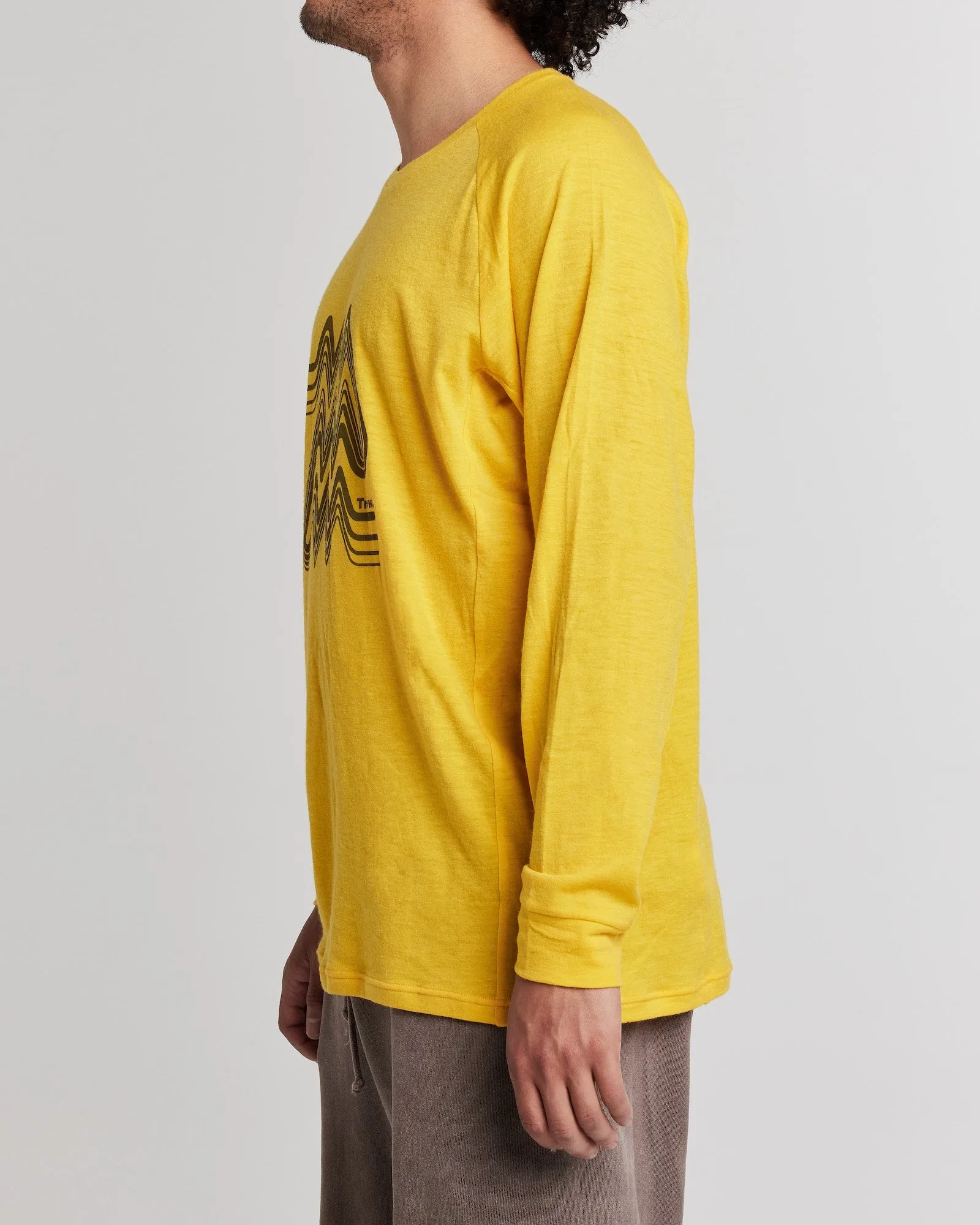 Lightweight Nuyarn Graphic Long-Sleeve Crew