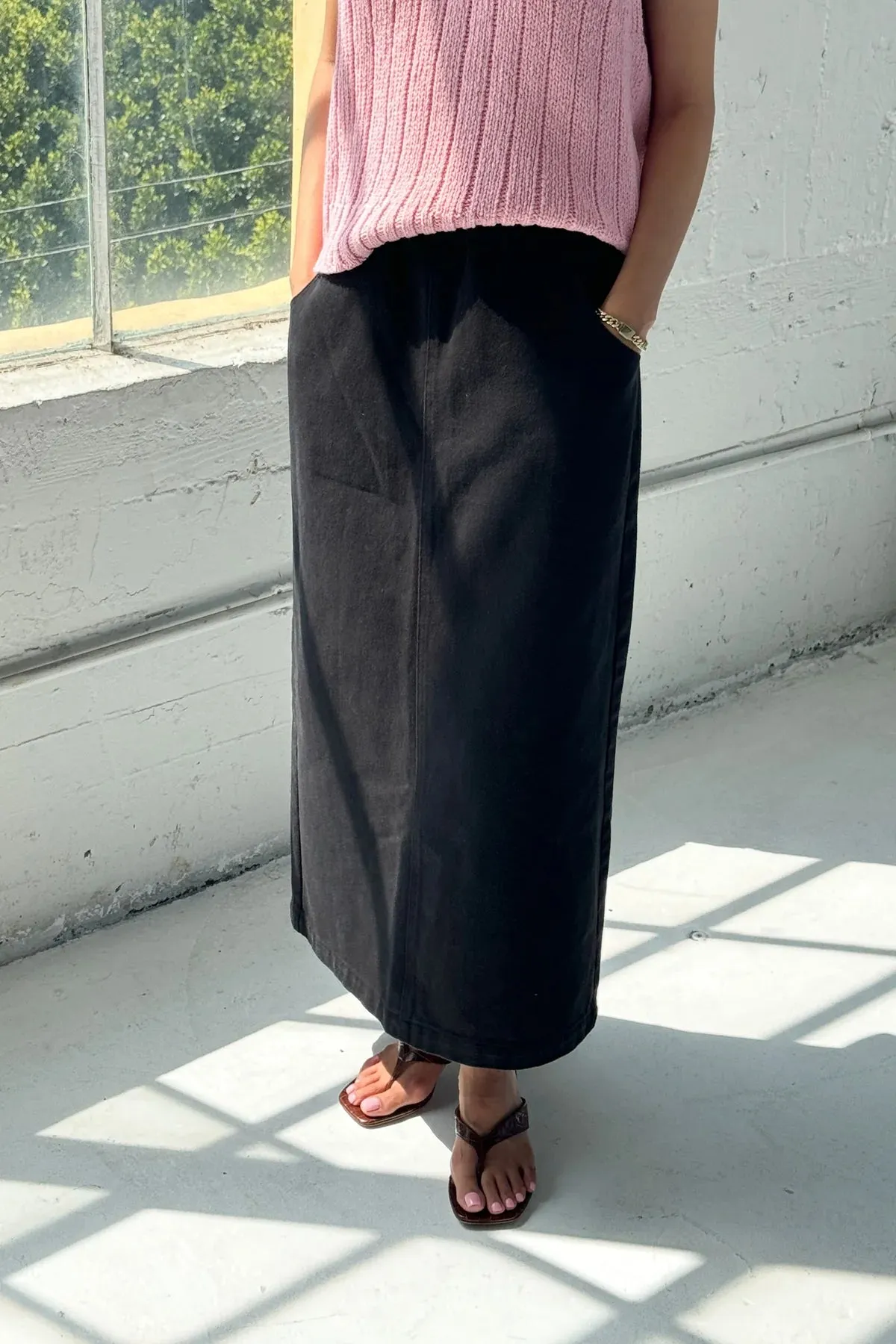 long city skirt