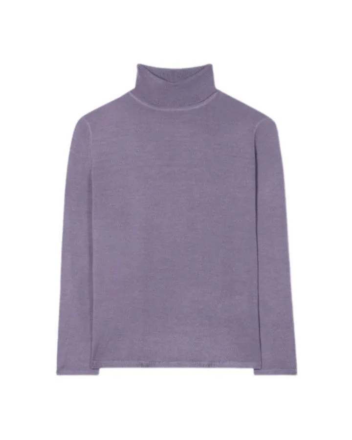 Luisa Cerano Silk Blend Turtleneck Sweater