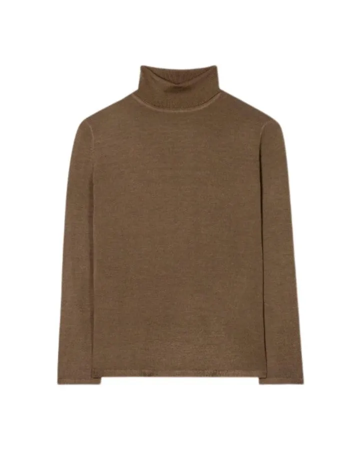 Luisa Cerano Silk Blend Turtleneck Sweater