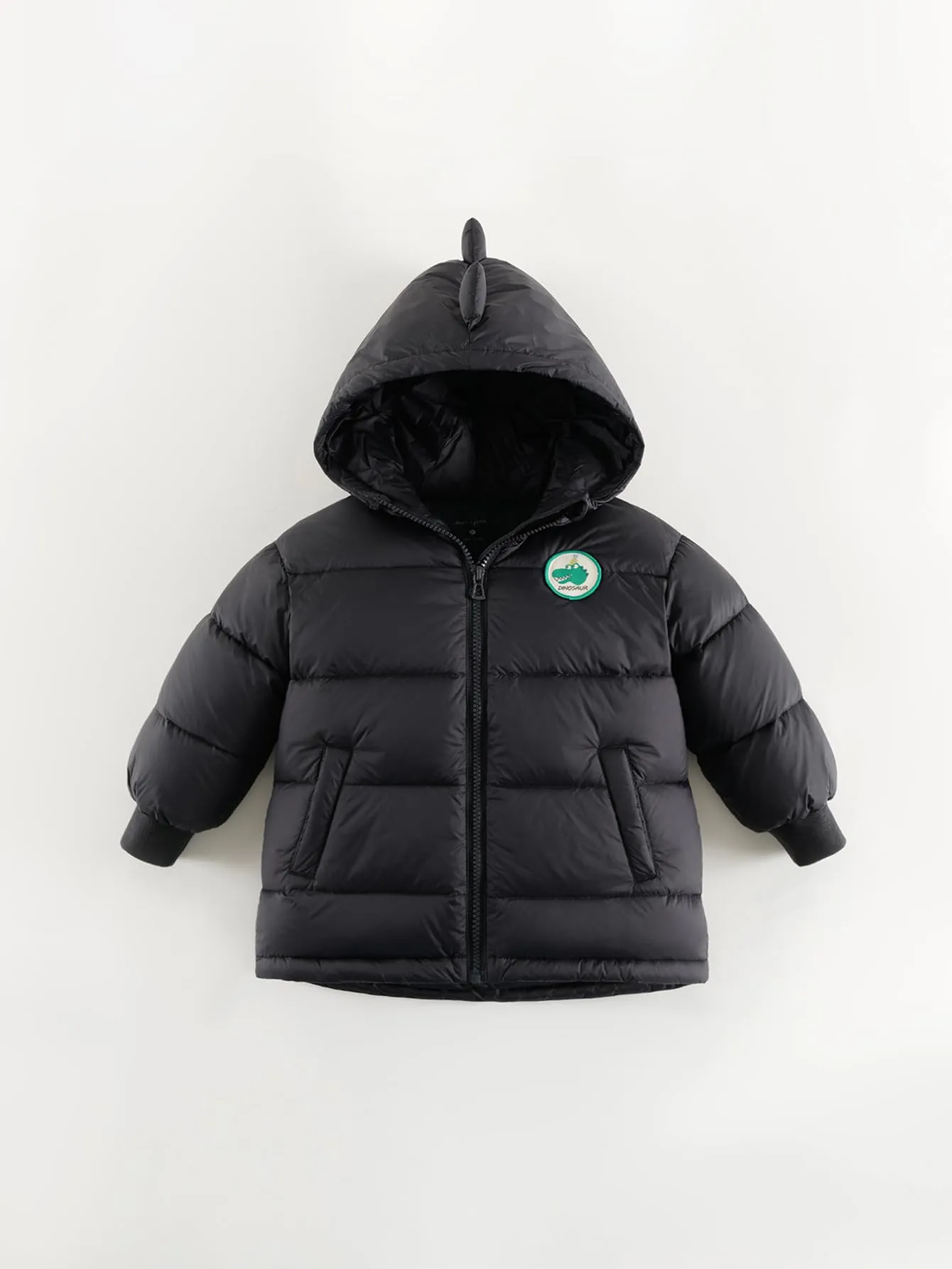 MARC & JANIE Boys Dinosaur Hooded Mid-Length Down Coat 240916