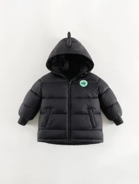 MARC & JANIE Boys Dinosaur Hooded Mid-Length Down Coat 240916