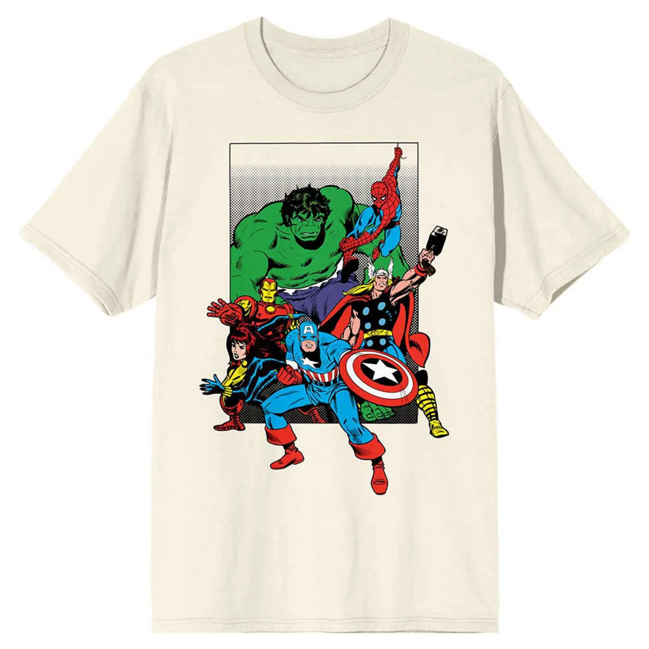 Marvel Comics The Avengers Group Stance T-Shirt