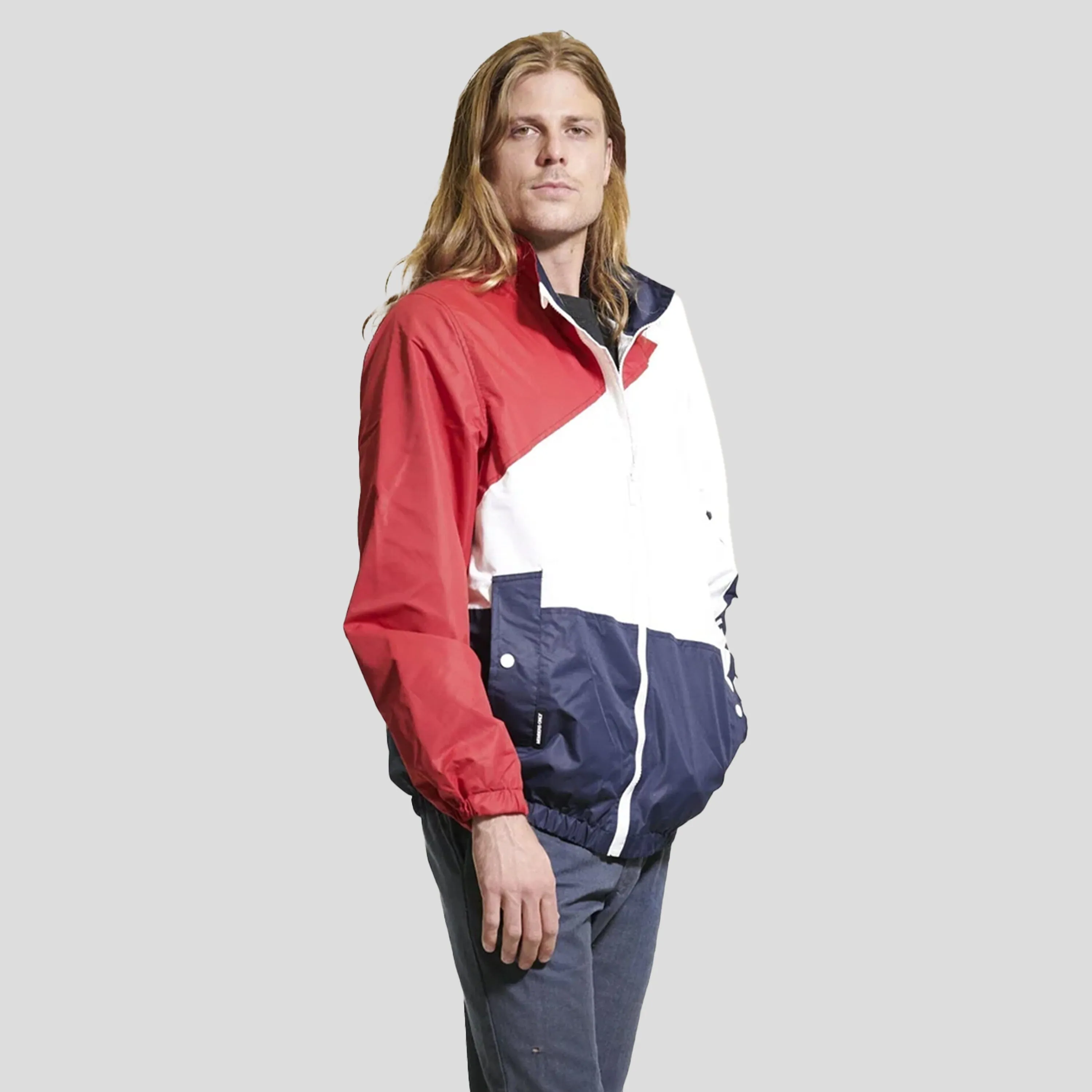 Members Only Men's Nautical Color Block Jacket