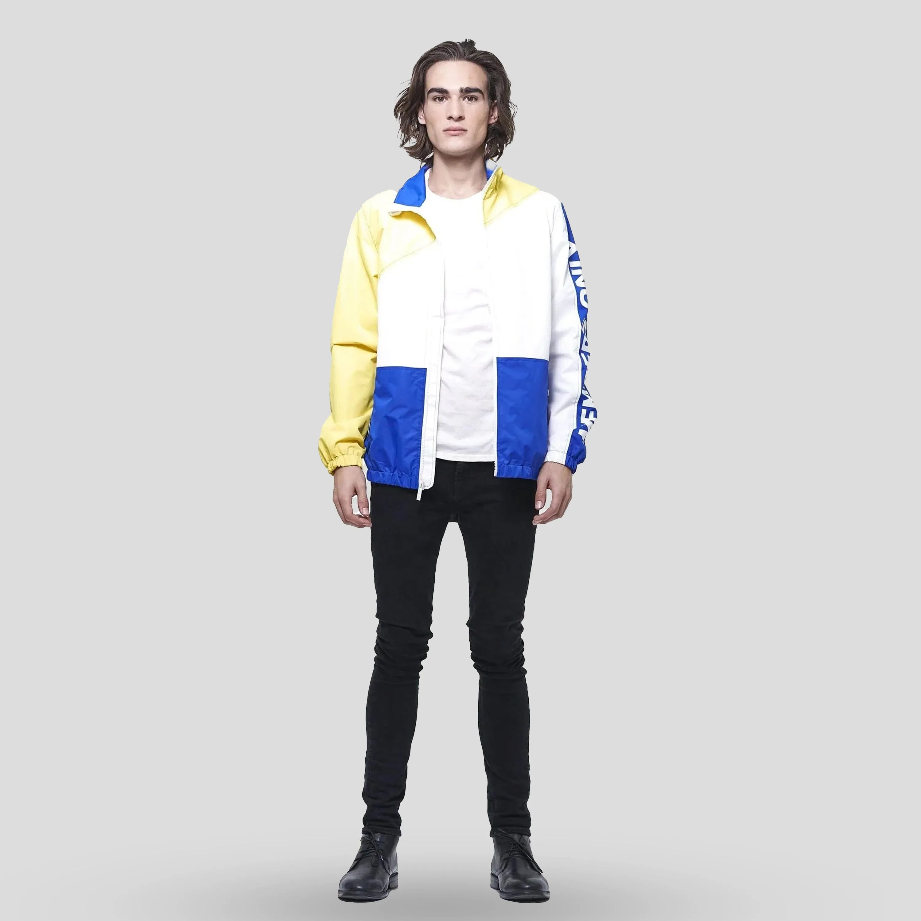 Members Only Men's Nautical Color Block Jacket