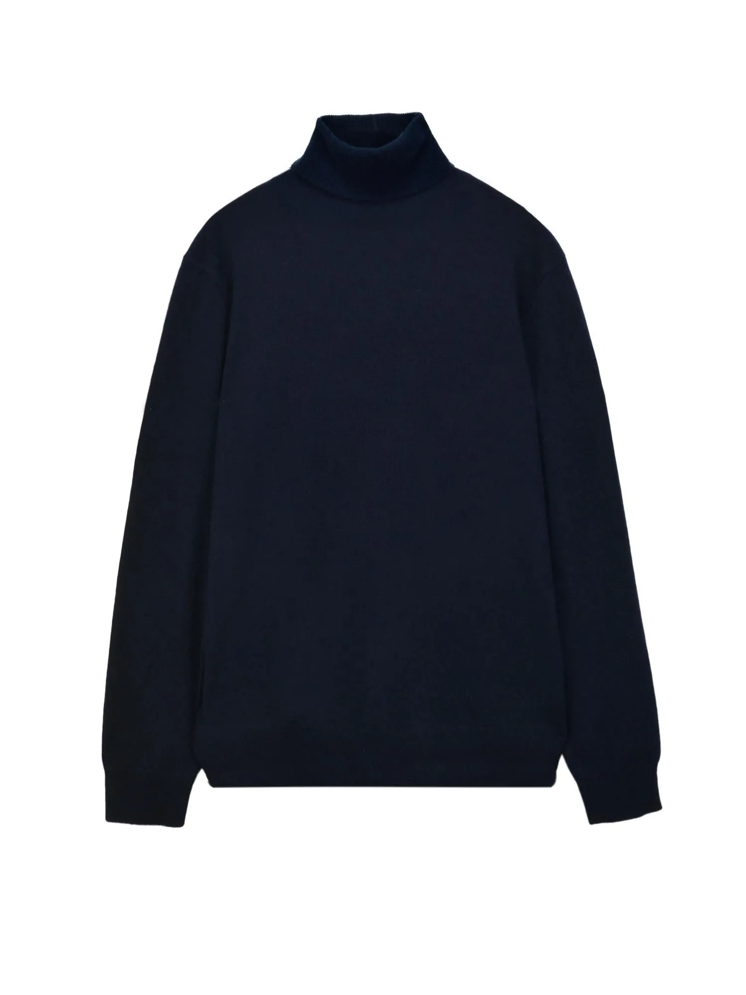 Men Turtleneck Sweater_Dark Navy