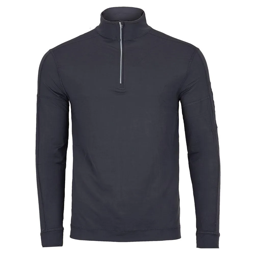 Men`s Mock Zip Tennis Top