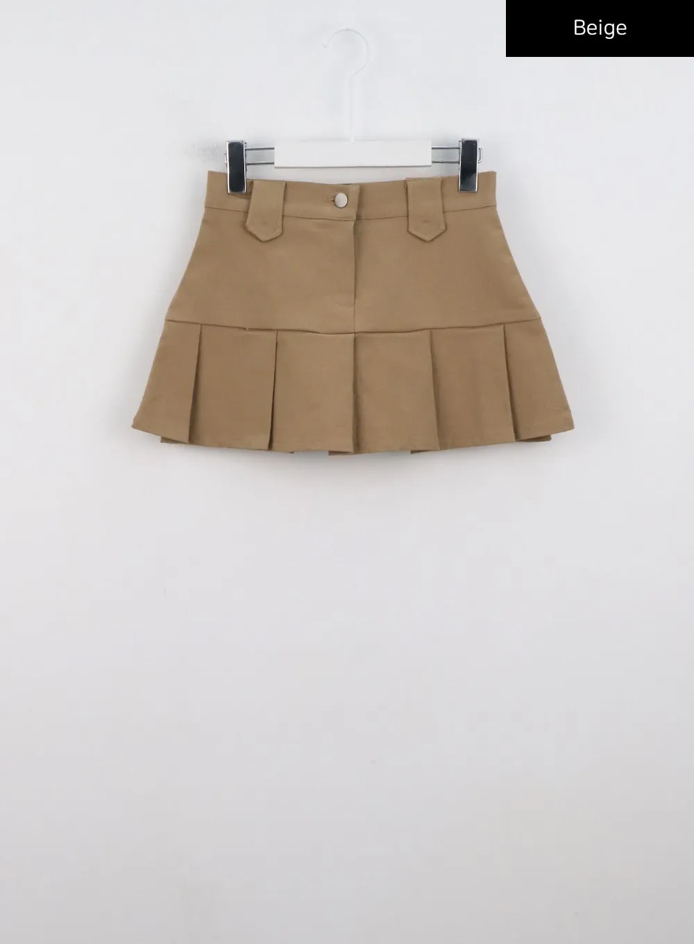 Mid-Rise Pleated Mini Skirt CL328