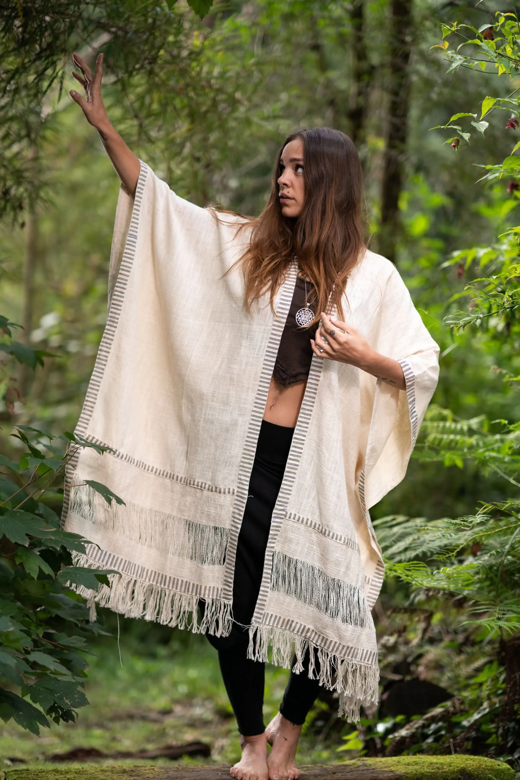 Morocco Kimono - Cream