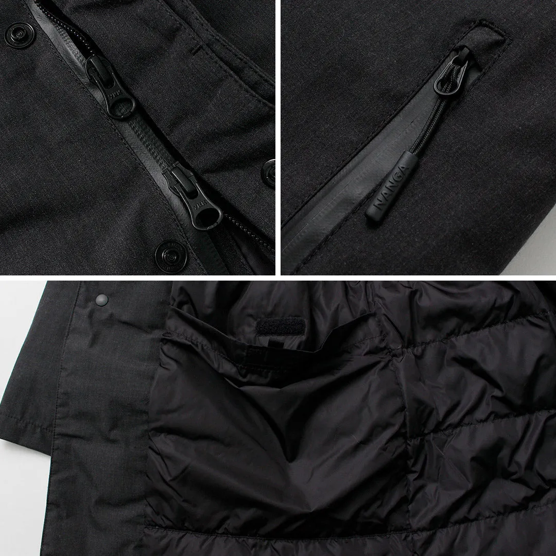 NANGA / Down Soutien Collar Coat Fire-resistant