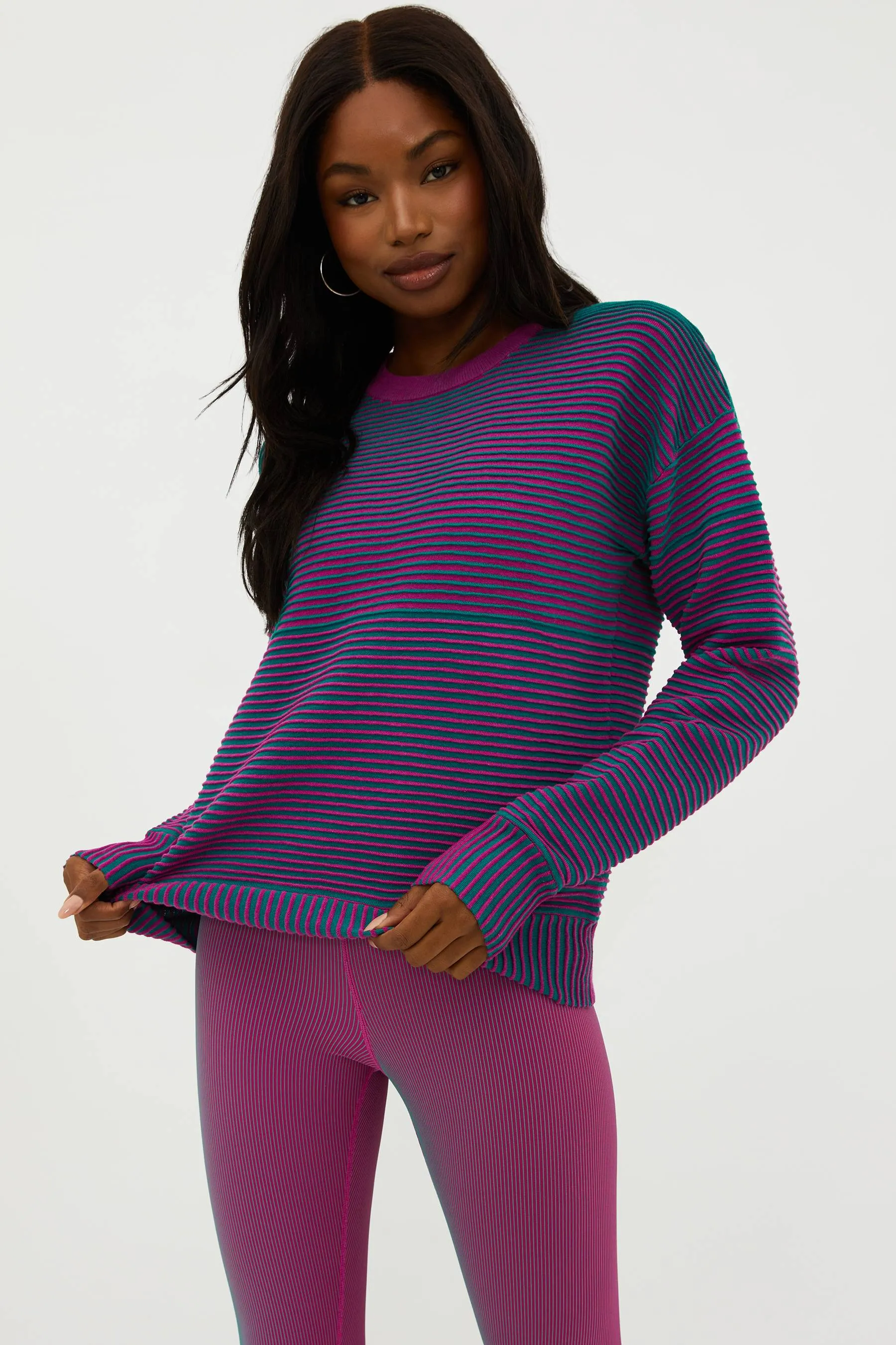 Occulus Sweater Sorbet Two Tone