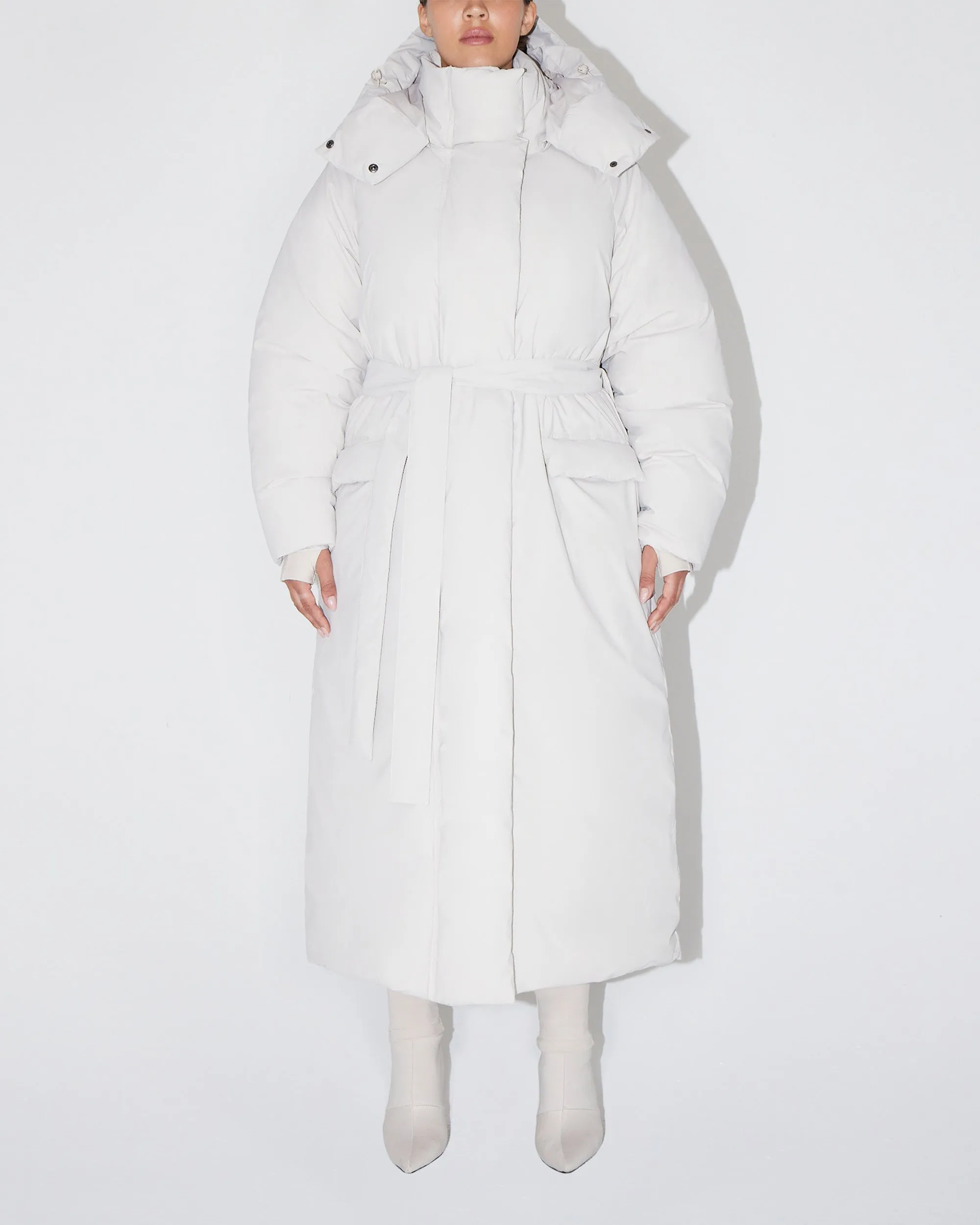 Puffer Coat | Stone