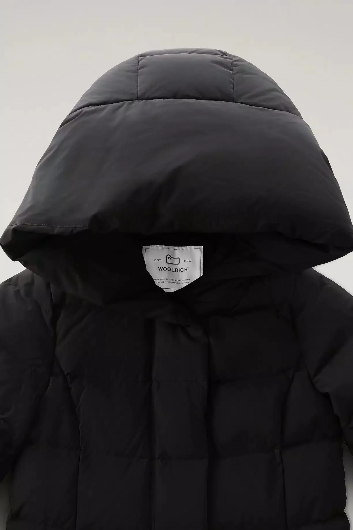 Puffy Prescott Black Parka in Urban Touch