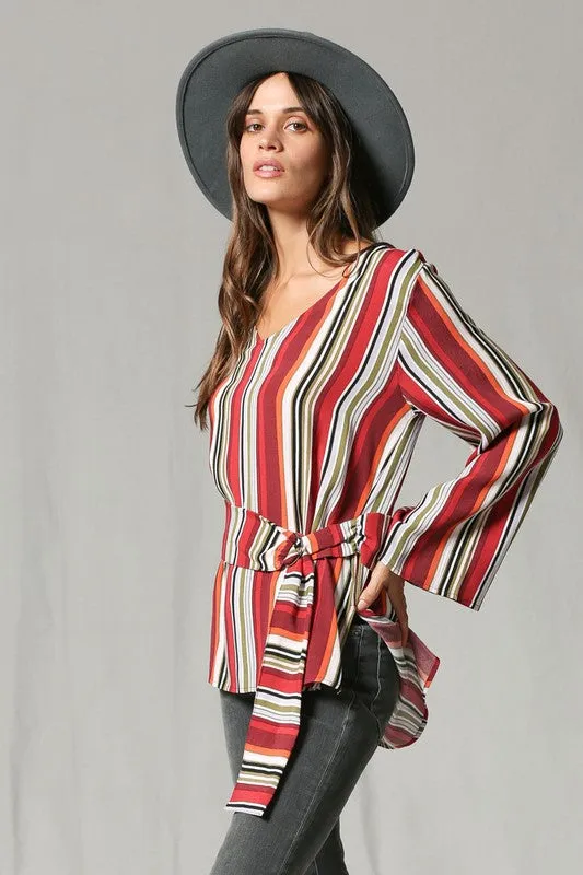 Sophie Stripe Blouse