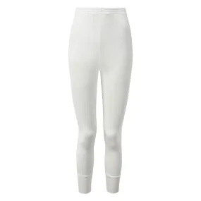 Steiner Womens Silk Thermal Long John White