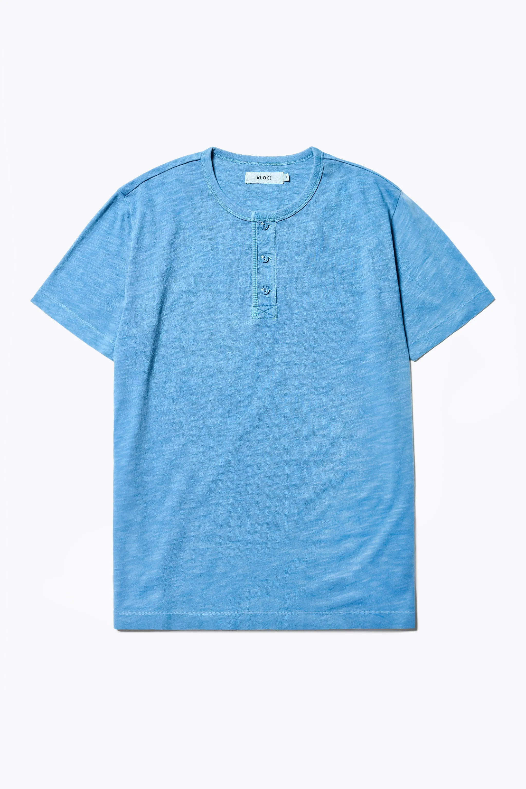 Stratus Henley T-Shirt Blue