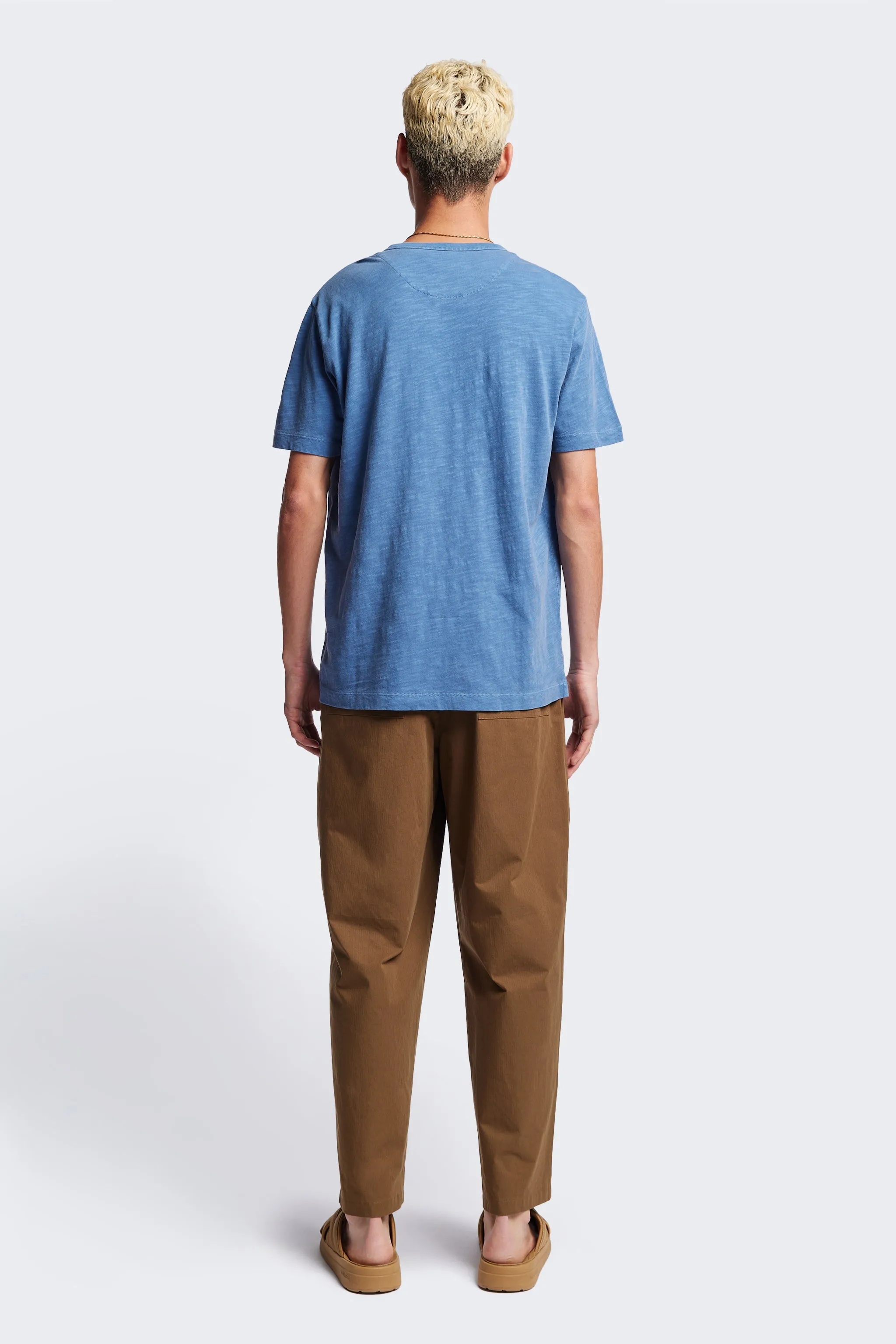 Stratus Henley T-Shirt Blue