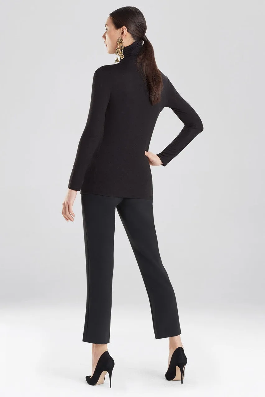 Stretch Knit Turtleneck