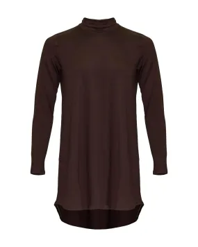 Tencel Scrunch Neck Tunic