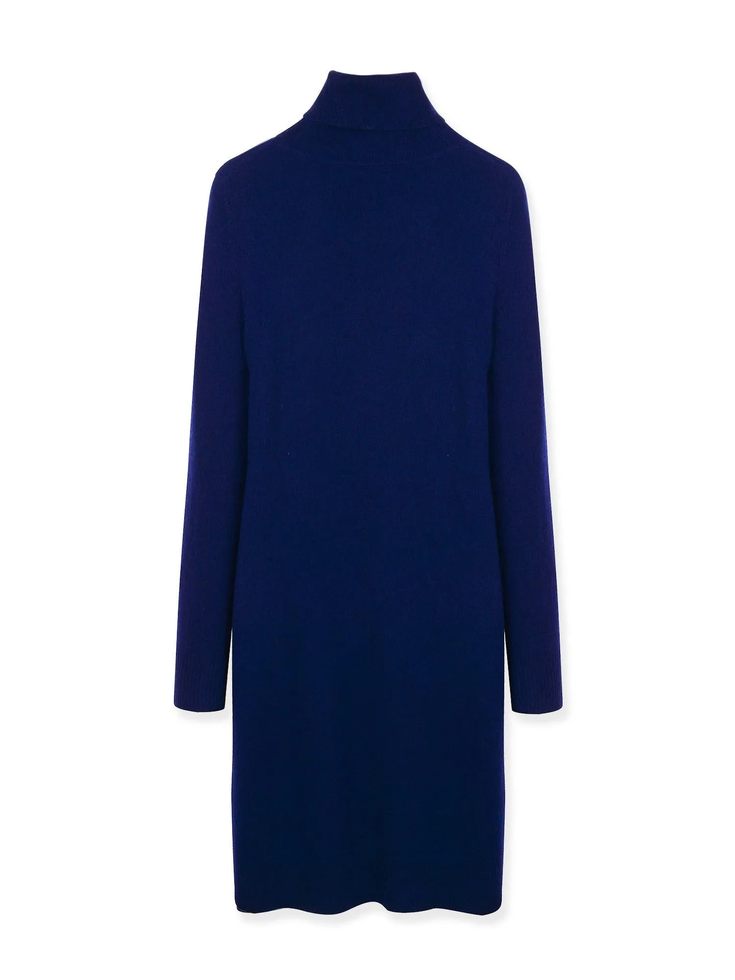 Turtleneck Slimfit Dress_Navy