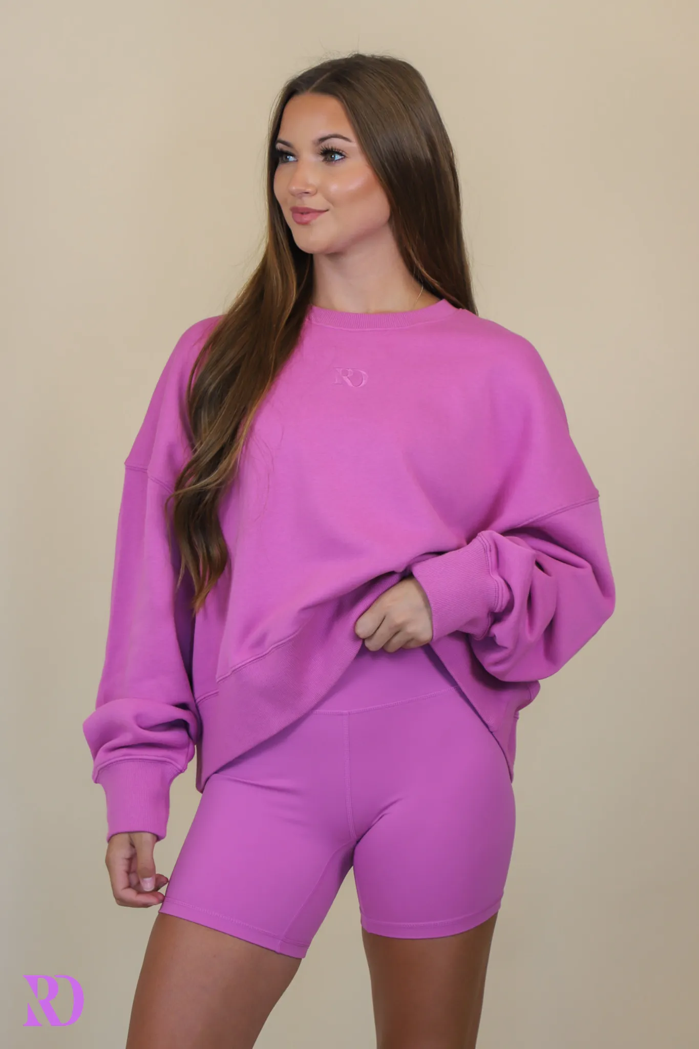 ULTRA VIOLET TONE PULLOVER | RD ESSENTIALS