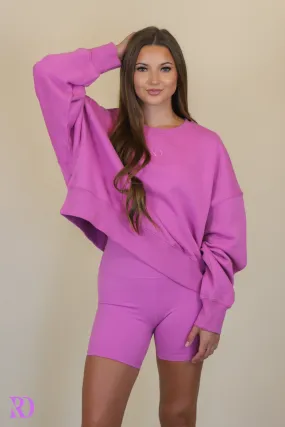 ULTRA VIOLET TONE PULLOVER | RD ESSENTIALS