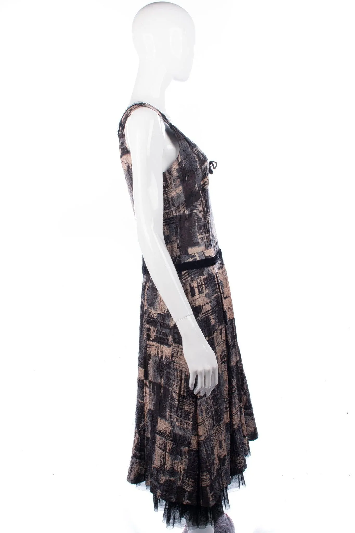 Whistles Dress Abstract Print Size 12