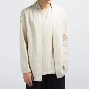 WLS Zen Kimono Cardigan in One Beige