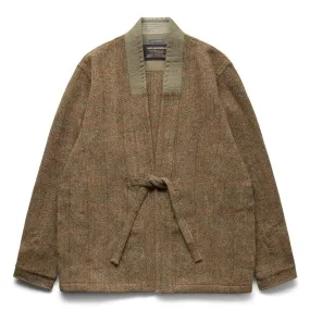 WOOL KIMONO OVERSHIRT