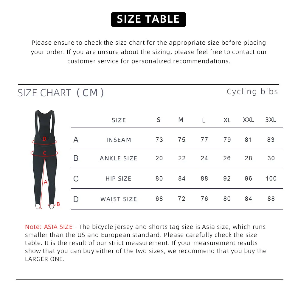 YKYW Men's Pro Tight Cycling Bib Long Pants 5H Winter 5-15℃ Thermal Tights 3D Gel Pad Keep Warm with Step on Foot Design